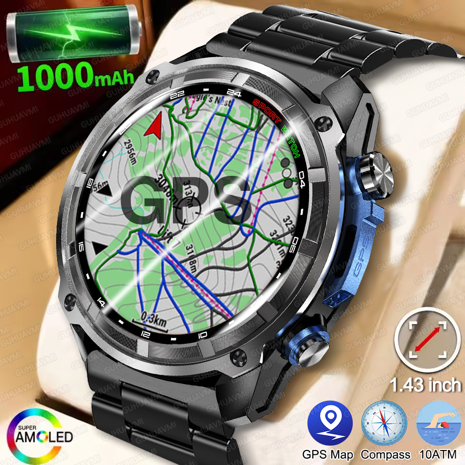Outdoor Lighting Wireless - T-Rex3 Pro GPS オフラインマップ 1000mAh バッテリー