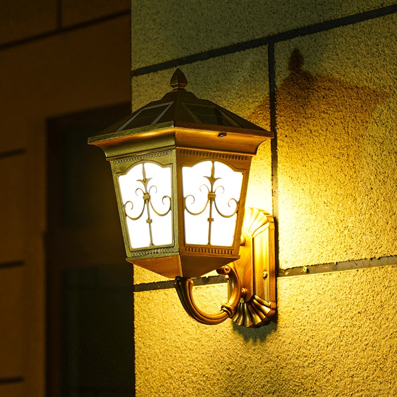 太陽光発電式防水壁掛けライト。テラス、庭、別荘に最適。屋外用 - Outdoor Lighting Waterproof のレビューと価格