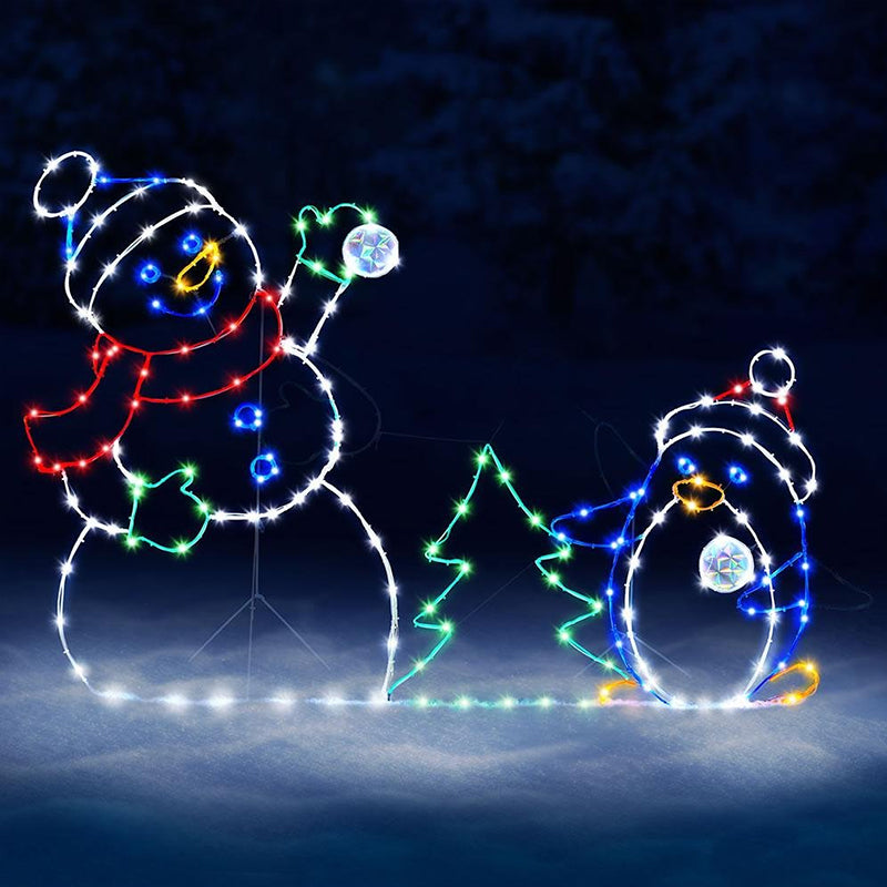クリスマスやホリデーパーティー、冬の庭、屋外装飾用のグリッタ - Outdoor Lighting Effects のレビューと価格