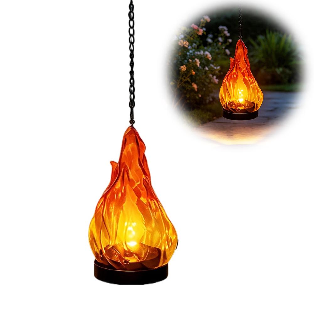 LED点滅炎ランタン IP65防水仕様、吊り下げ式、屋外用、 - Outdoor Lighting Ip65 のレビューと価格