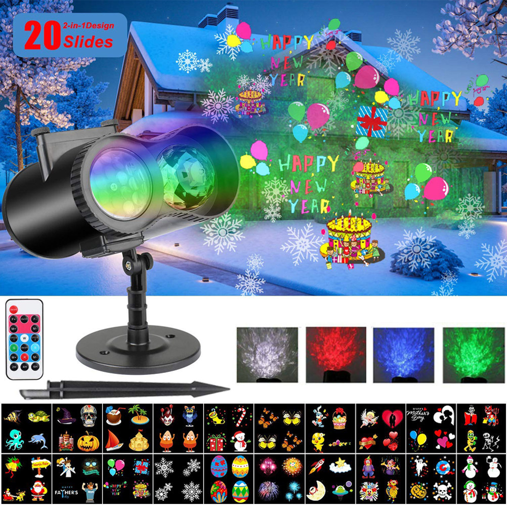 屋外の庭やホリデーシーズン、ハロウィーンなどに最適な、防水機 - Outdoor Lighting Uk のレビューと価格