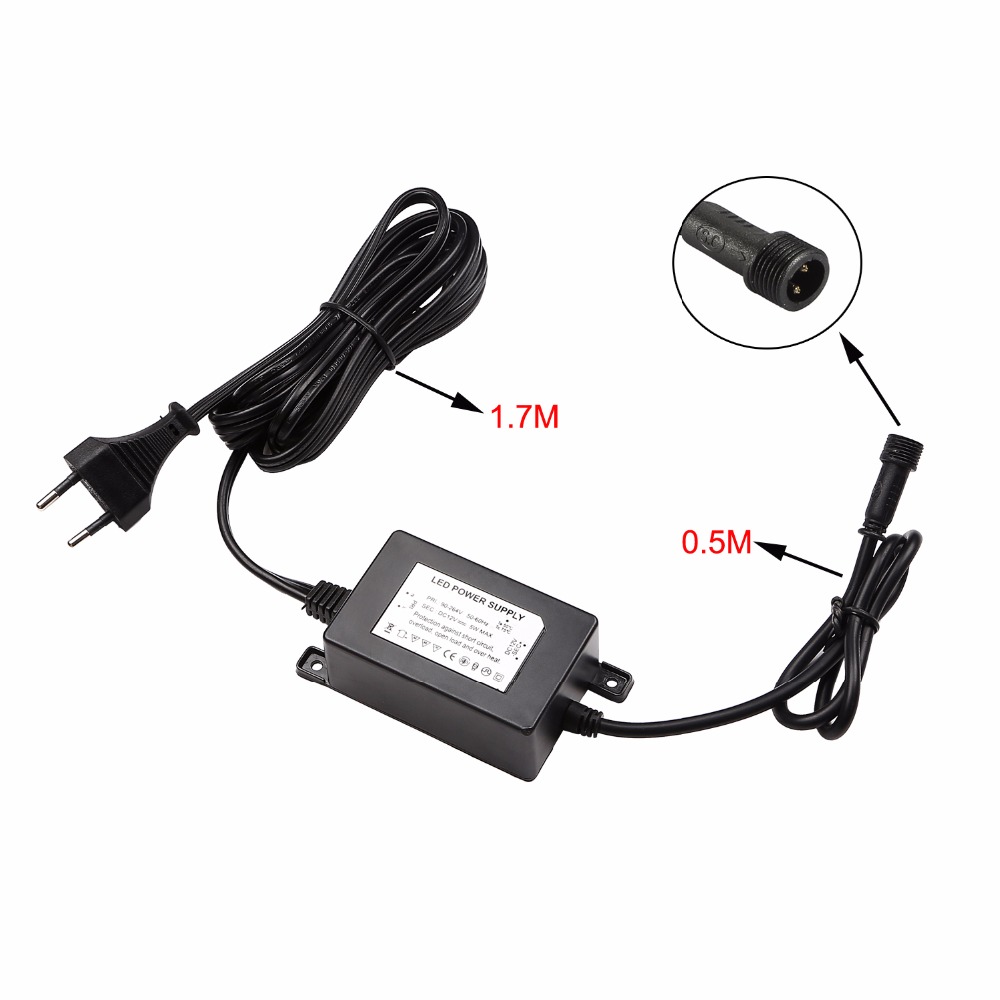 IP67 防水 DC12V 5W トランス電源ドライバー L - Outdoor Lighting Uk のレビューと価格